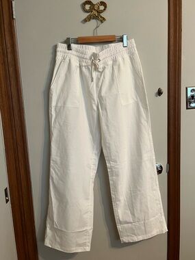 Linen cotton pants